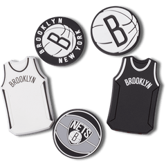 NBA Brooklyn Nets 5 Pack Jibbitz™ charms - Crocs