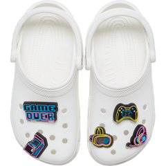 Lights Up Neon Gamer 5 Pack Jibbitz™ charms - Crocs