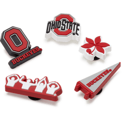 Ohio State University 5 Pack Jibbitz™ charms - Crocs