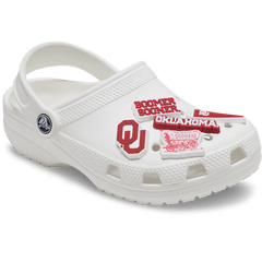 Univ of Oklahoma 5 Pack Jibbitz™ charms - Crocs