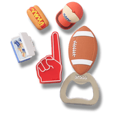 Tailgate 5 Pack Jibbitz™ charms - Crocs