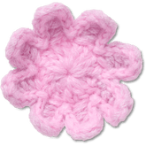 Crochet Light Pink Flower Jibbitz™ charms - Crocs
