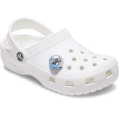 Silver and Blue Enamel Skull Jibbitz™ charms - Crocs