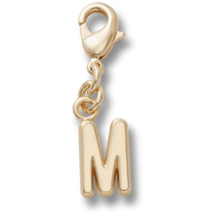 Gold Letter M Charm Jibbitz™ charms - Crocs