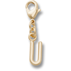 Gold Letter U Charm Jibbitz™ charms - Crocs
