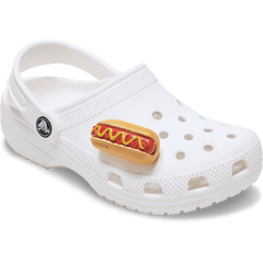 Hot Dog Dipped in Mustard Jibbitz™ charms - Crocs