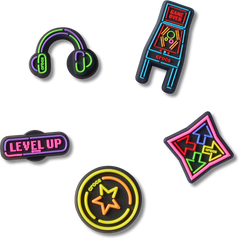 Level Up Gamer 5 Pack Jibbitz™ charms - Crocs