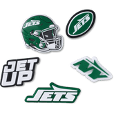 NFL New York Jets 5 Pack Jibbitz Shoe Charm - Crocs