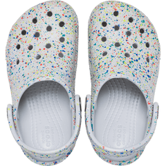 Toddler Classic Glow Paint Splatter Clog - Crocs