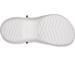 Women Crocs Classic Bae Glitter Stud Clog White | Crocs Clogs
