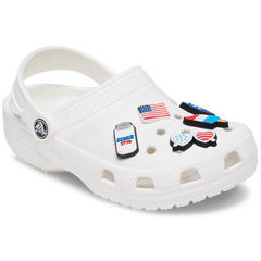 USA 5 Pack Jibbitz Shoe Charm - Crocs