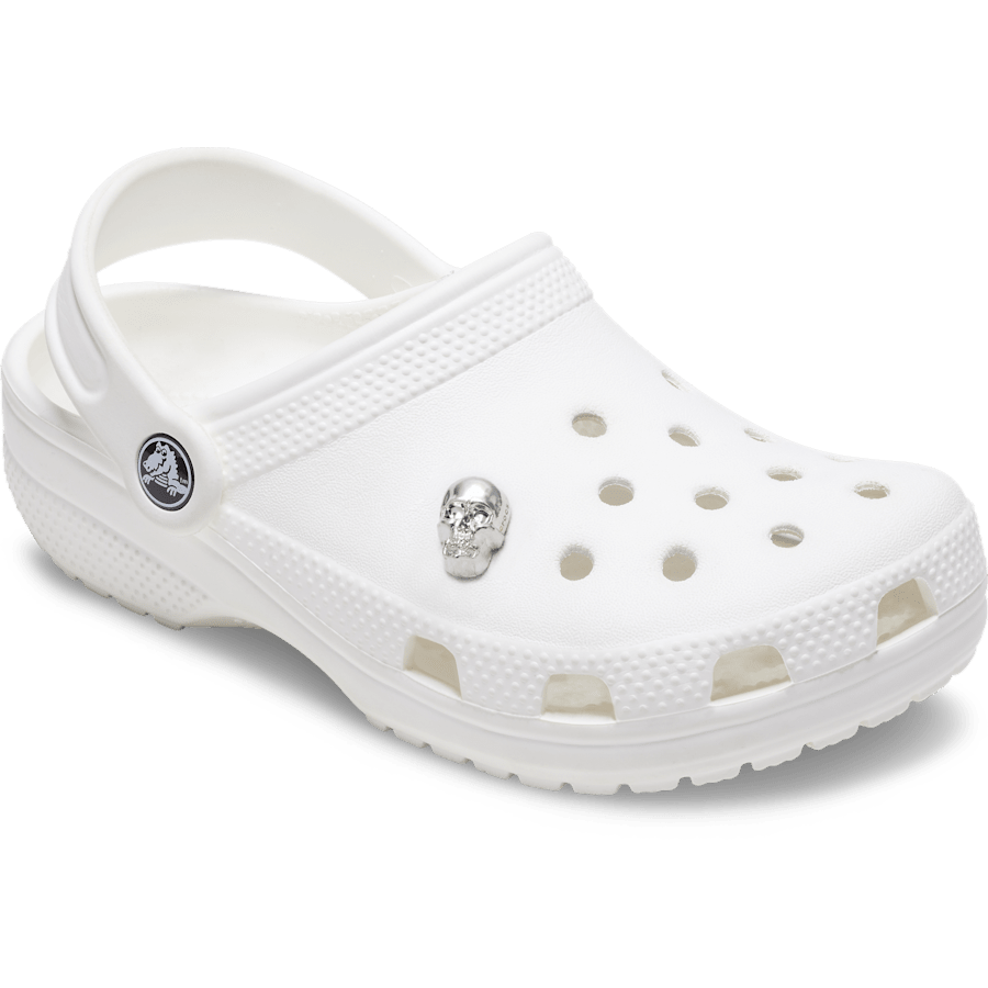 Silver Skull Jibbitz™ charms - Crocs