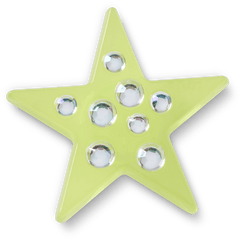 Green Gem Star Jibbitz™ charms - Crocs