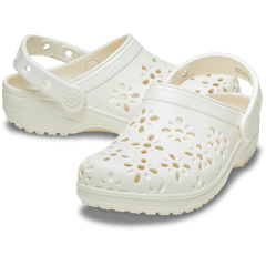 Classic Floral Cut-Out Clog - Crocs