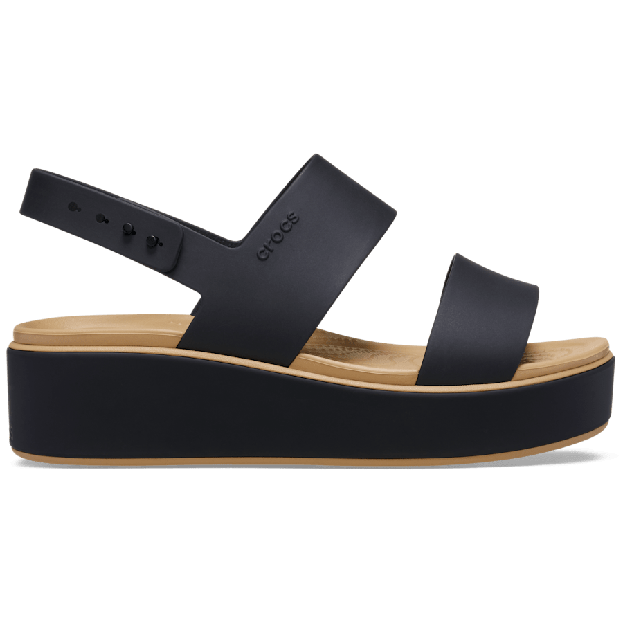 Brooklyn Matte Wrap Low Wedge - Crocs - US 6720