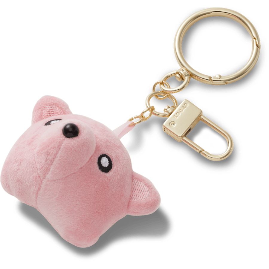 Plush Teddy Face Bag Charm - Crocs - US 9059