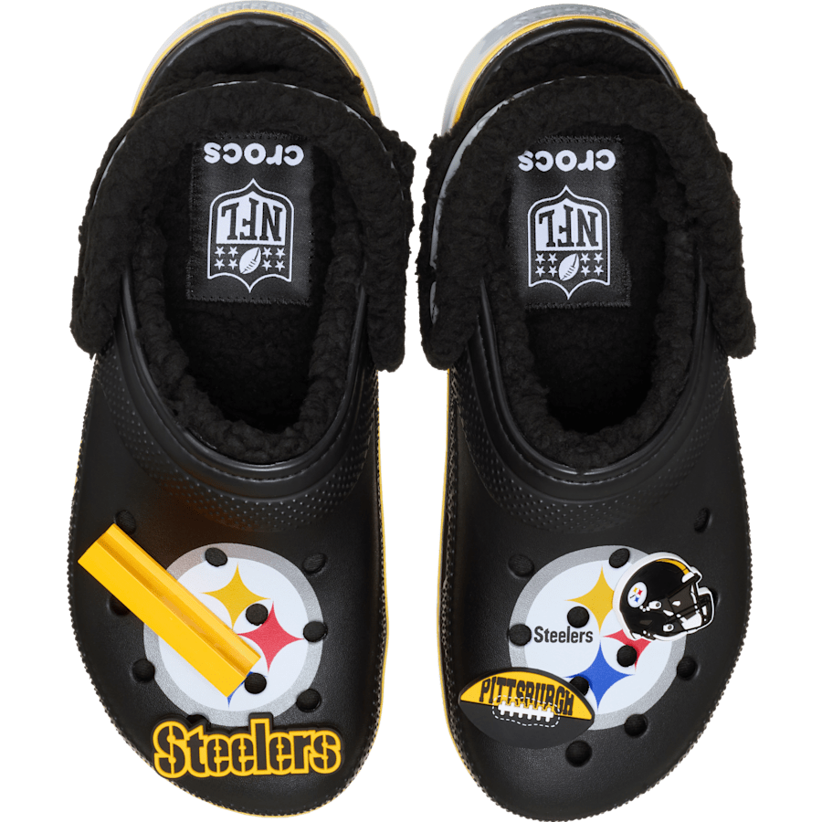NFL Pittsburgh Steelers Classic Lined Clog - Crocs - US 5200