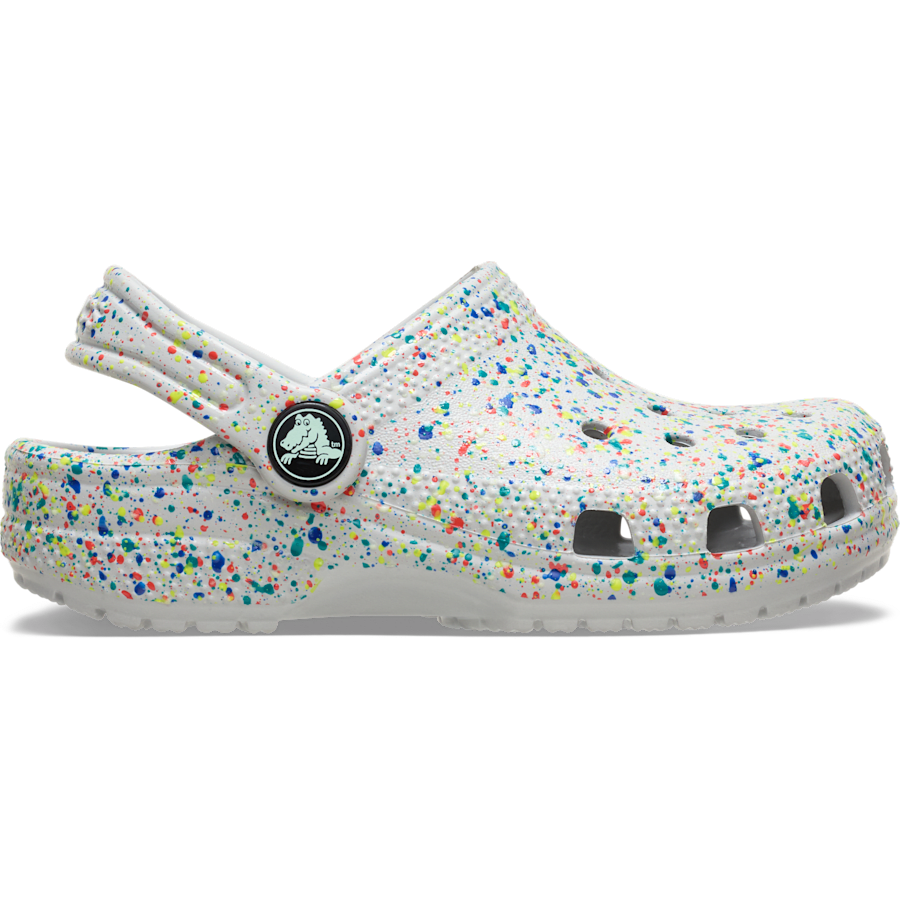 Kids' Classic Glow Paint Splatter Clog - Crocs - US 1043