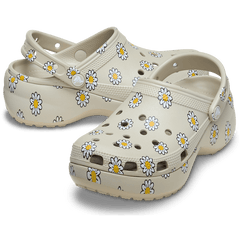 Classic Platform Floral Clog - Crocs