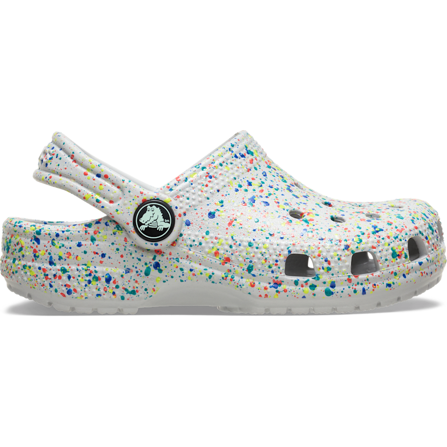 Toddler Classic Glow Paint Splatter Clog - Crocs - US 9155