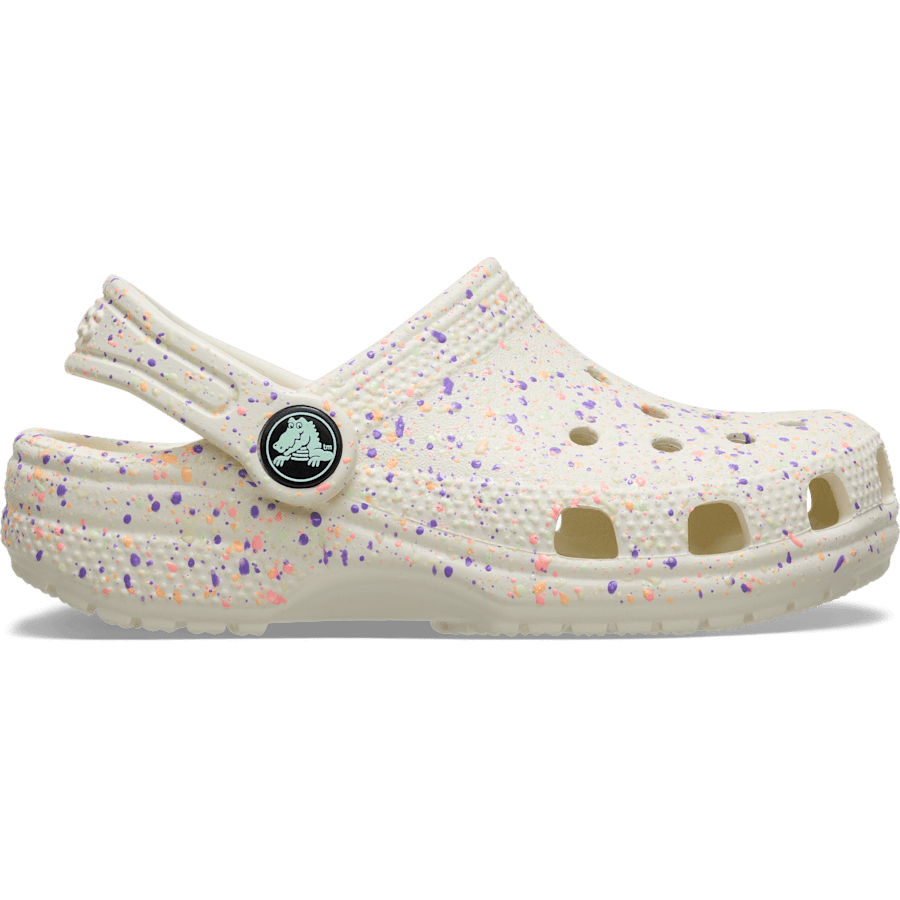 Toddler Classic Glow Paint Splatter Clog - Crocs - US 9155