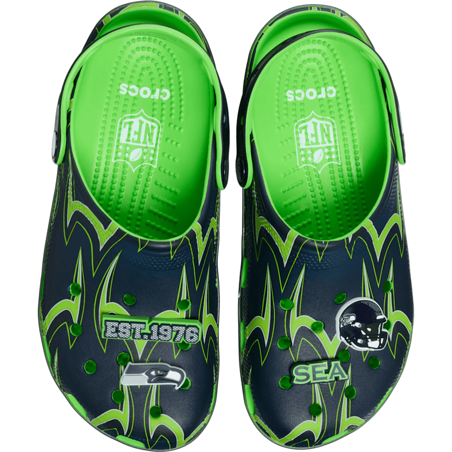 NFL Seattle Seahawks Classic Clog - Crocs - US 7058