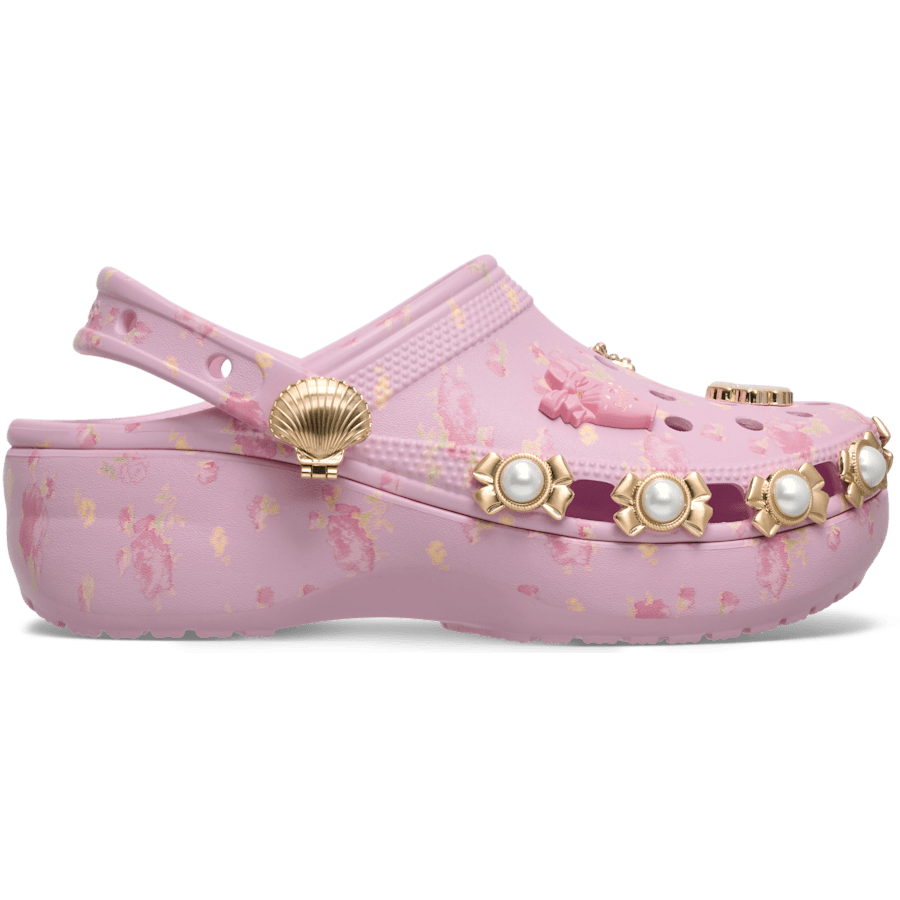 LoveShackFancy Classic Platform Clog - Crocs