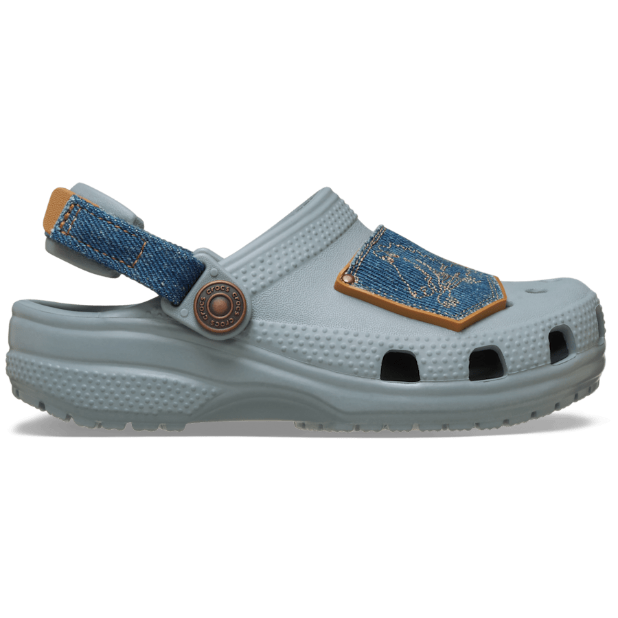 Toddler Classic Denim Adjustable Backstrap Clog - Crocs - US 5975