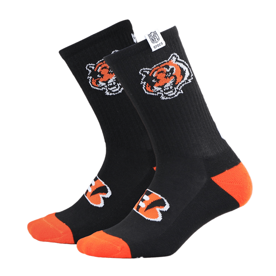 NFL Cincinnati Bengals Crocs Socks - Crocs - US 8321