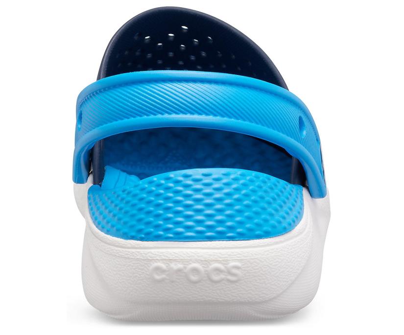 Girls/Boys Kids’ LiteRide™ Clog Navy / White | Crocs Clogs