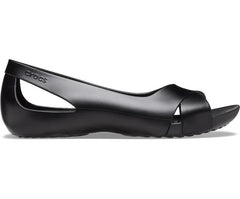 Women Crocs Serena Flat Black | Crocs Sandals