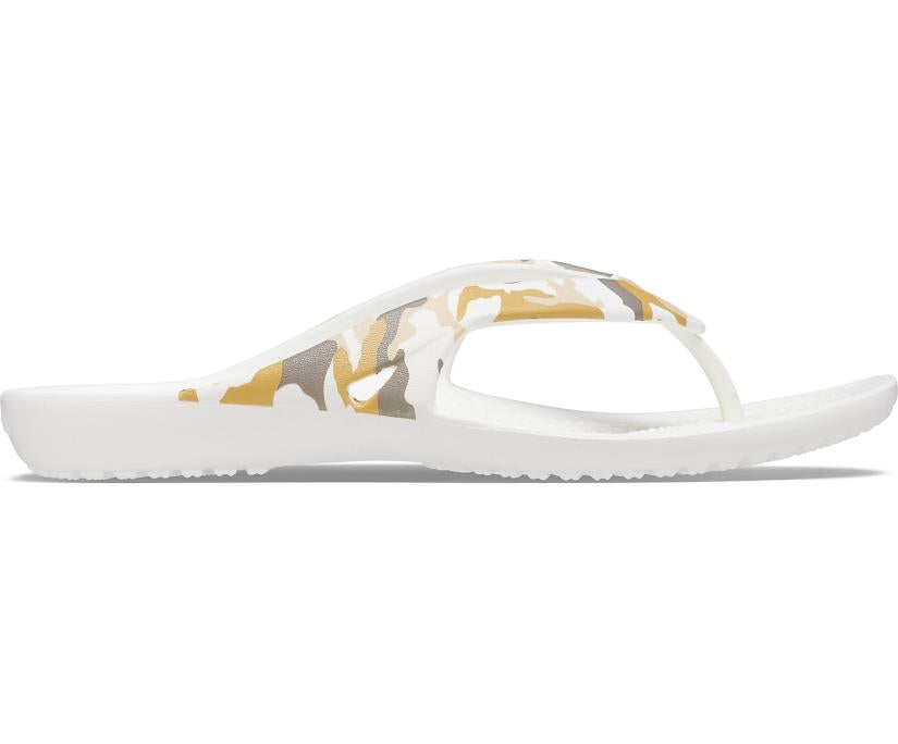 Women Kadee II Printed Flip Camouflage | Crocs Sandals